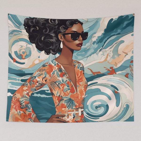 Item preview, "The Enigmatic Beauty" designed and sold by Art-Vortex-fr.