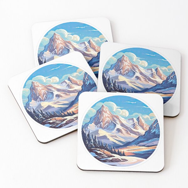 Item preview, Snowy mountains designed and sold by abmkf.