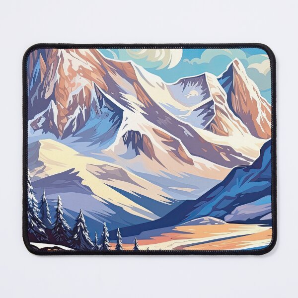 Item preview, Snowy mountains designed and sold by abmkf.