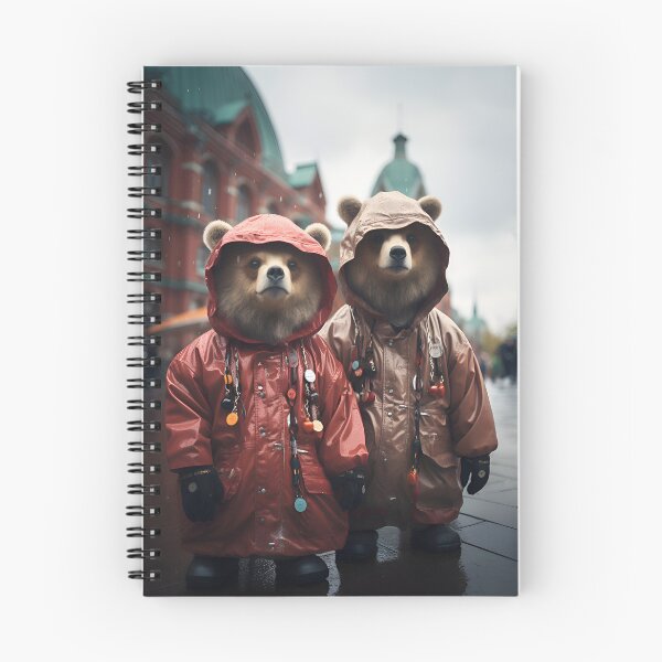 Item preview, Bears at red square  designed and sold by oilidesing.