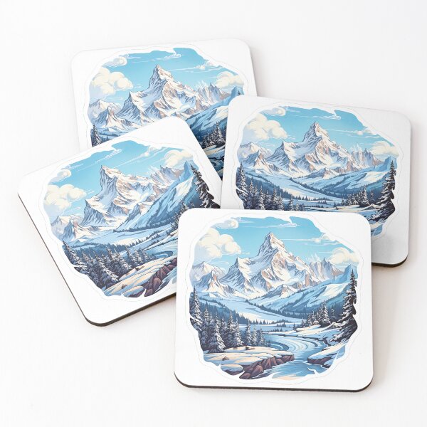 Item preview, High mountain with snow designed and sold by abmkf.