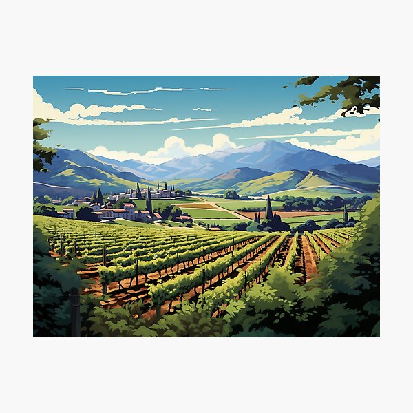 Item preview, Vineyard Vistas: Napa Valley's Picturesque Wineries designed and sold by Christfield.