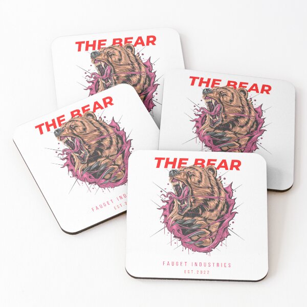 Item preview, Black White Illustrated The Bear T-Shirt designed and sold by Bhakta888.