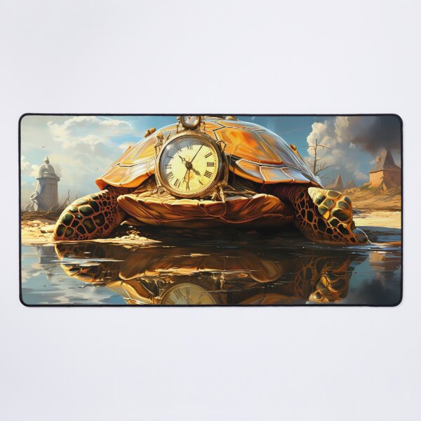 Item preview, TURTLE CLOCK DALI designed and sold by 7FloydStore.