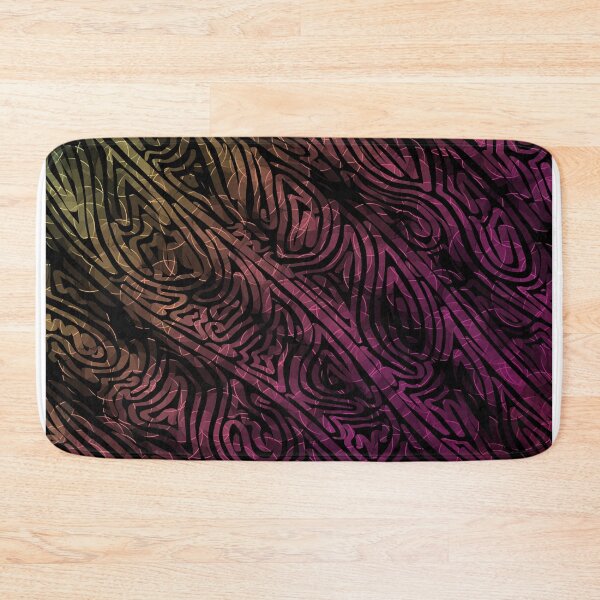 Artikelvorschau, Deep Spring Swirl Waves Design entworfen und verkauft von KitKattyDesigns.