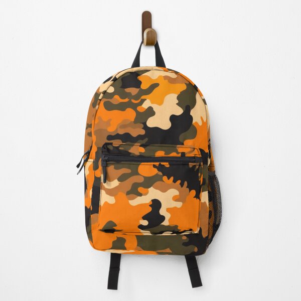 Item preview, Camouflage Pattern,black, orange , Military,uniform designed and sold by MoonDesinso.