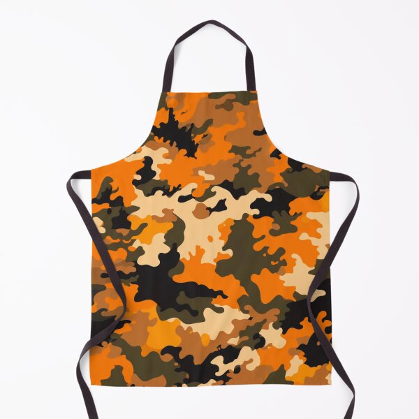 Item preview, Camouflage Pattern,black, orange , Military,uniform designed and sold by MoonDesinso.