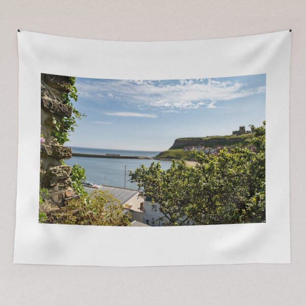 Item preview, High up view over Whitby harbour designed and sold by yackers1.