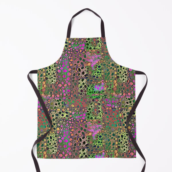 Item preview, PSYCHEDELIC GIRAFFE Neon Pink Green Abstract designed and sold by LynnieLangArt.