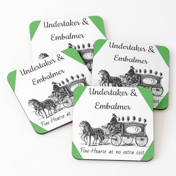 Item preview, Embalmer with Fine Hearse Green designed and sold by MissLadyGraves.