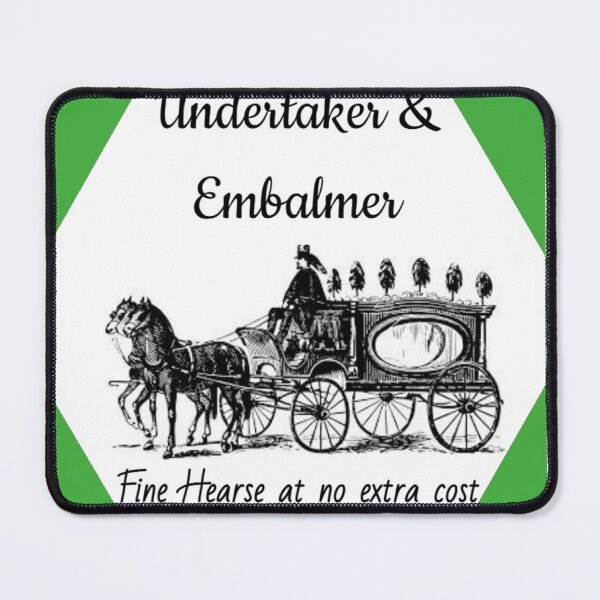 Item preview, Embalmer with Fine Hearse Green designed and sold by MissLadyGraves.