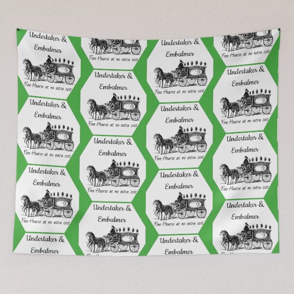 Item preview, Embalmer with Fine Hearse Green designed and sold by MissLadyGraves.