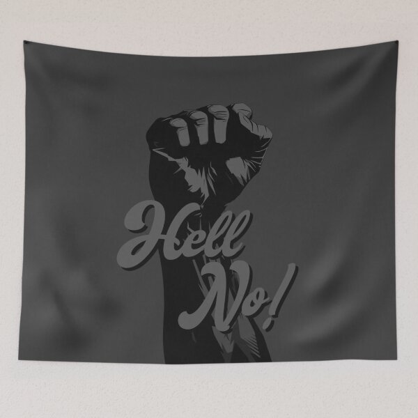 Item preview, Hell NO!. Artwork Nº20x designed and sold by Bauani.
