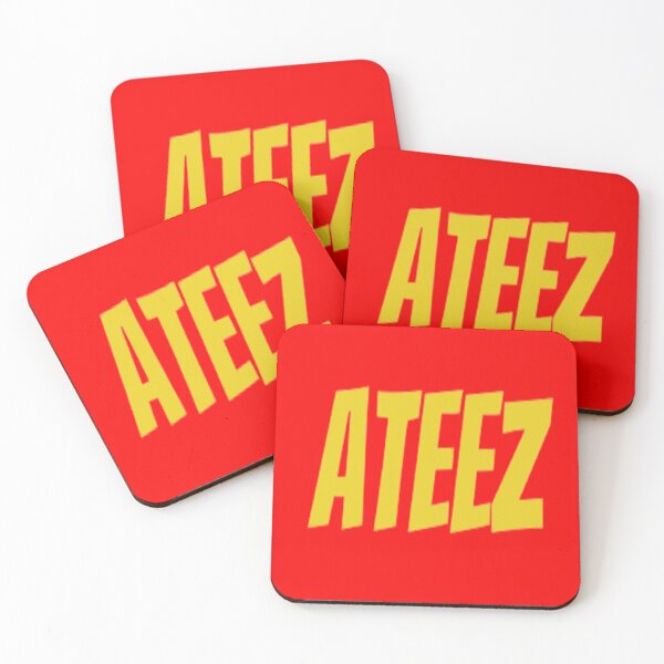 Item preview, A t e e z yellow and red designed and sold by niconics.
