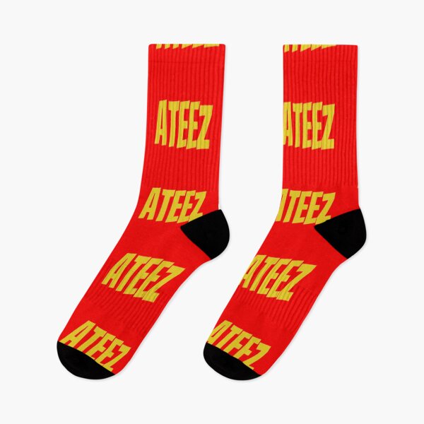 Item preview, A t e e z yellow and red designed and sold by niconics.