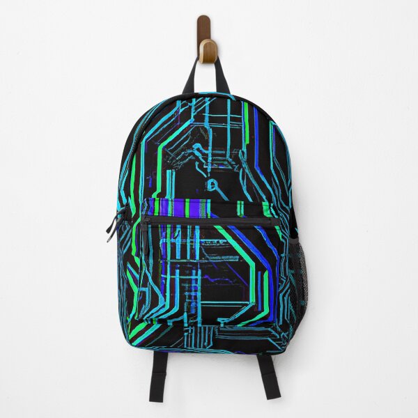 Item preview, Neon Cyberpunk Computer Circuits designed and sold by softbluehum.