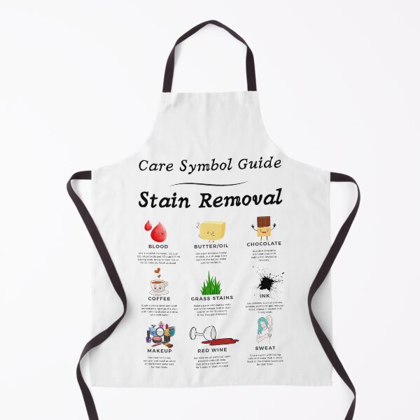 Item preview, Care Symbol Guide - Stain Removal designed and sold by ElLocoMus.