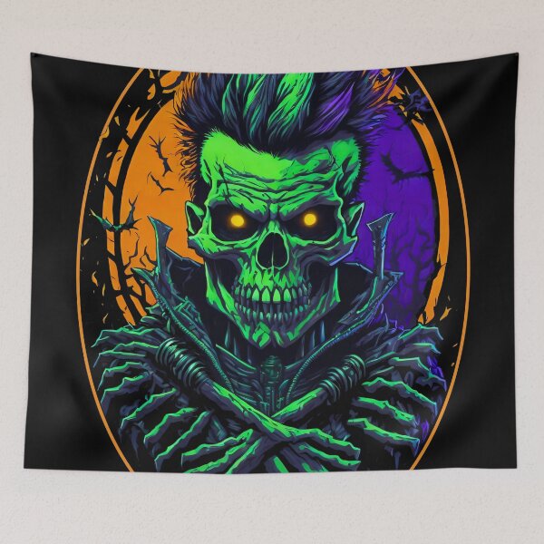 Item preview, Punk Vintage Skeleton designed and sold by MythicalSticker.