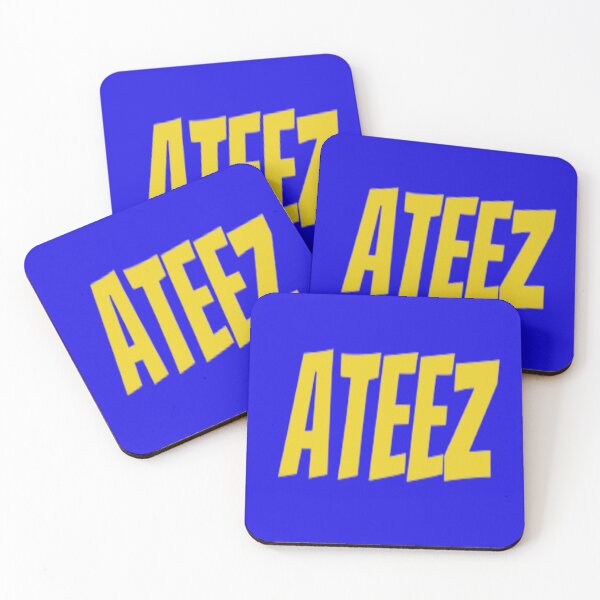 Item preview, A t e e z yellow and blue designed and sold by niconics.