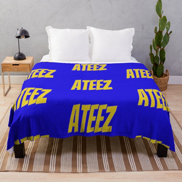 Item preview, A t e e z yellow and blue designed and sold by niconics.