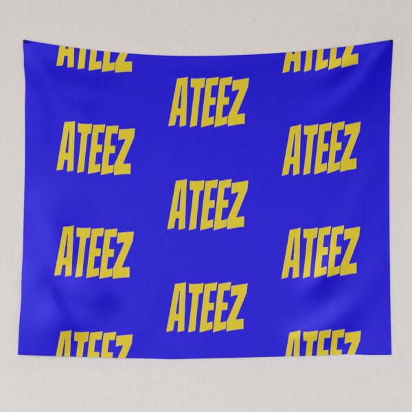 Item preview, A t e e z yellow and blue designed and sold by niconics.