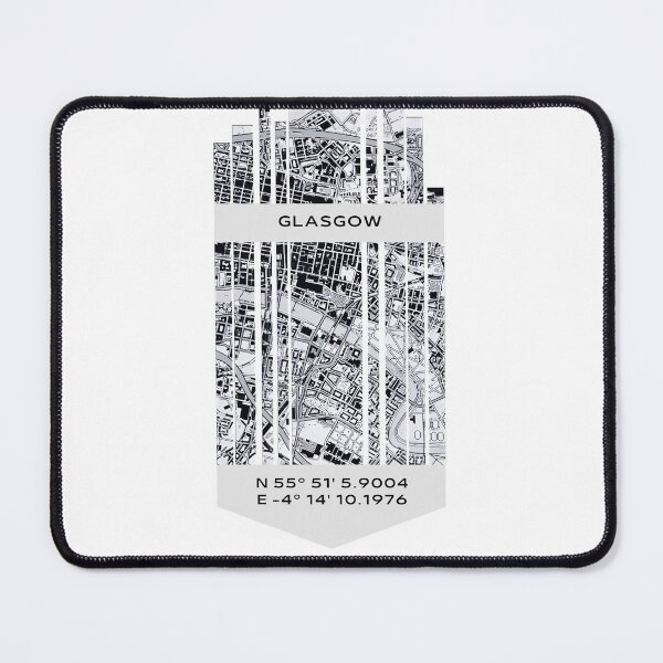Item preview, SCOTLAND Glasgow - Latitude/Longitude designed and sold by ALLesROUNDER.