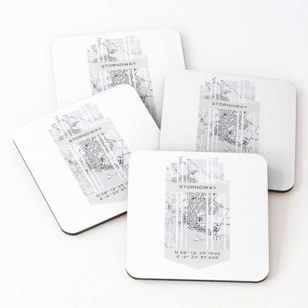 Item preview, SCOTLAND Stornoway - Latitude/Longitude designed and sold by ALLesROUNDER.