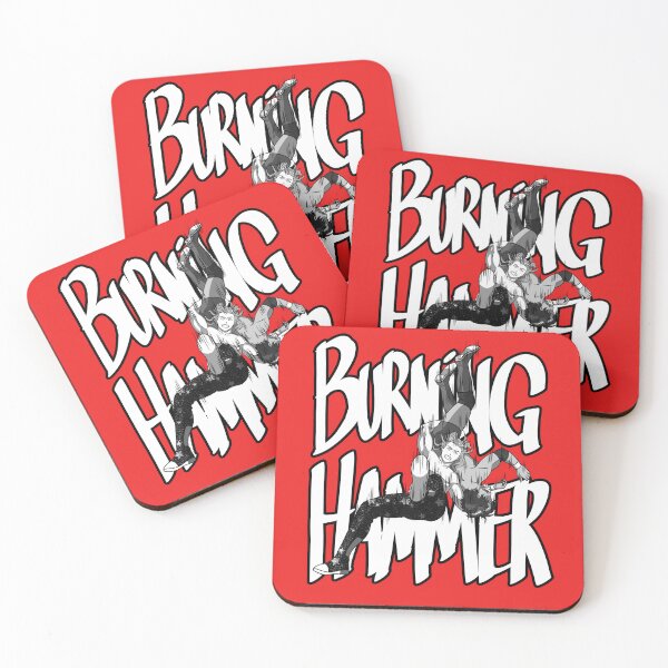 Item preview, Burning hammer ver2 designed and sold by Menga merch .