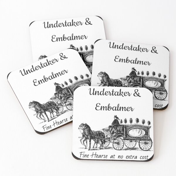 Item preview, Embalmer with Fine Hearse Plain designed and sold by MissLadyGraves.