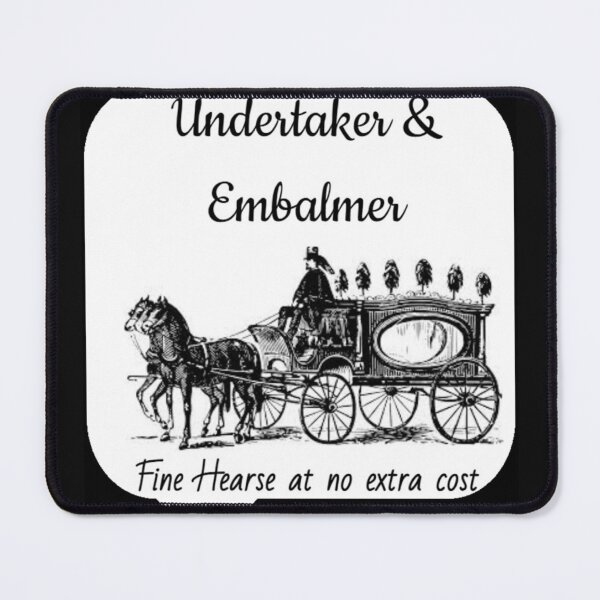 Item preview, Embalmer with Fine Hearse Plain designed and sold by MissLadyGraves.