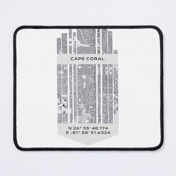 Item preview, AMERICA Cape Coral, FL - Latitude/Longitude designed and sold by ALLesROUNDER.