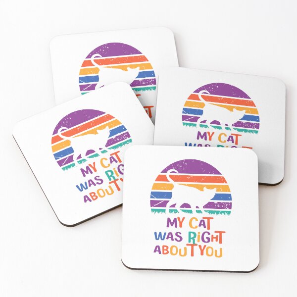 Item preview, my cat was right about you - colorful  designed and sold by EmeraldeaArt.