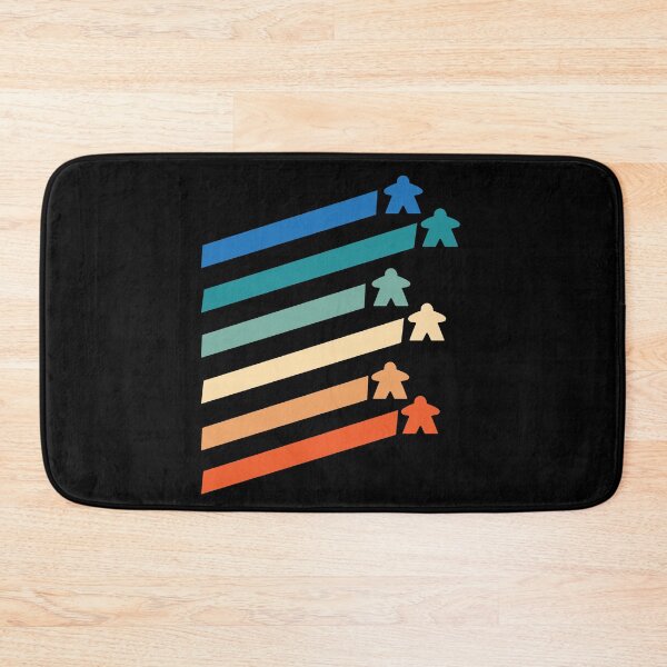 Item preview, Vintage Rainbow Meeple Delight - Board Game Carcassonne Meeples designed and sold by Zanda-Nerd-Shop.