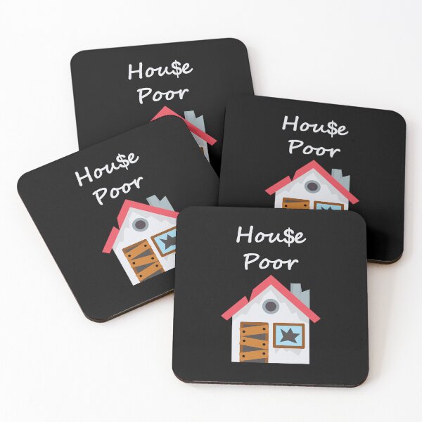 Item preview, House Poor Reno Mortgage Dark Color designed and sold by TinyStarAmerica.