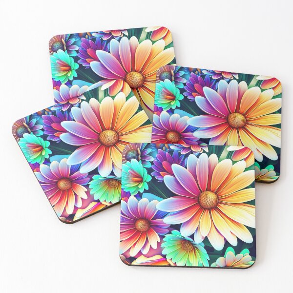 Item preview, Blossoming Radiance: Vibrant 3D Flowers 3 designed and sold by The Digital Compass.