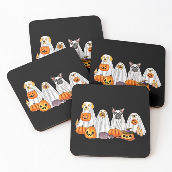 Item preview, funny ghost dogs designed and sold by SushiAnn.