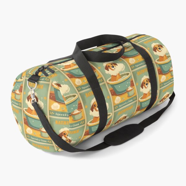 Item preview, Bathtime dog retro (#01) [Create a set!] designed and sold by SolidEarthArt.