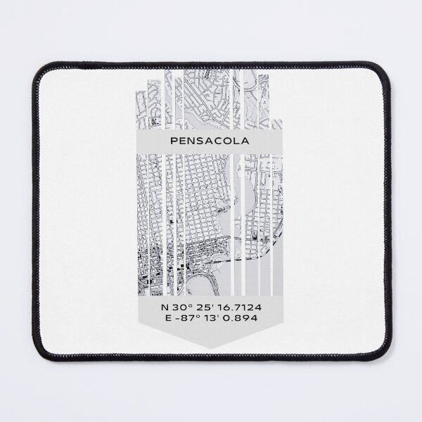 Item preview, AMERICA Pensacola, FL - Latitude/Longitude designed and sold by ALLesROUNDER.