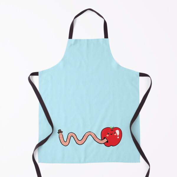 Item preview, Detective Apple Worm designed and sold by Meowmallow.