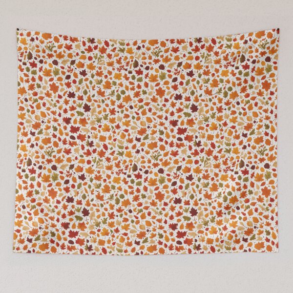 Item preview, Autumn Fall Season Leaves Themed Design Illustration Pattern designed and sold by FCS Specialties LLC.