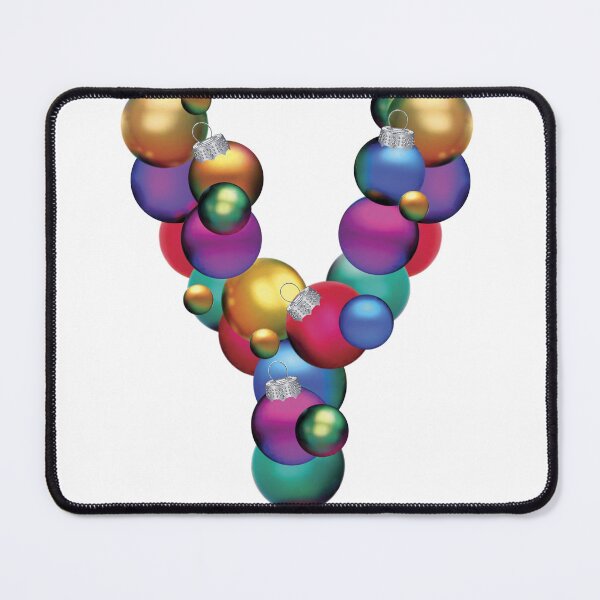 CHRISTMAS LETTER Y Mouse Pad
