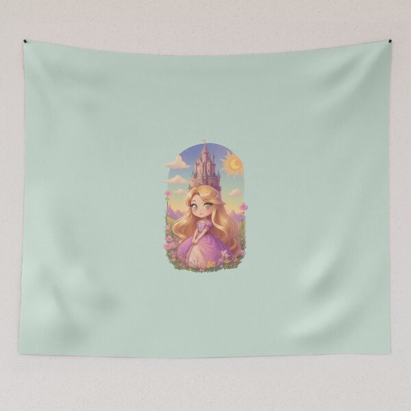 Item preview, Princesa Chibi Rapunzel designed and sold by Selenes Designs.