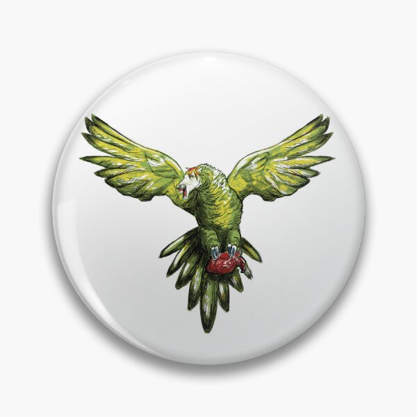 Item preview, Horsehead parrot designed and sold by SketchidermyART.