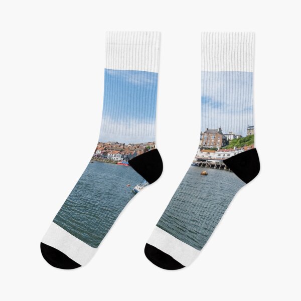 Item preview, A view across Whitby Harbour, North Yorkshire designed and sold by yackers1.