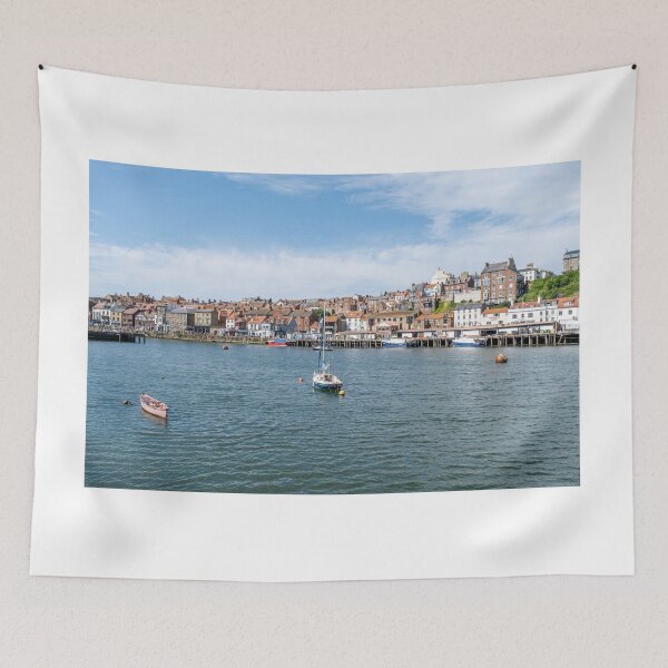 Item preview, A view across Whitby Harbour, North Yorkshire designed and sold by yackers1.