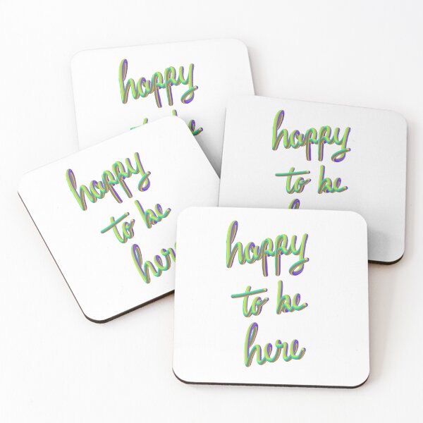 Item preview, Happy to be here designed and sold by PocketRoom.