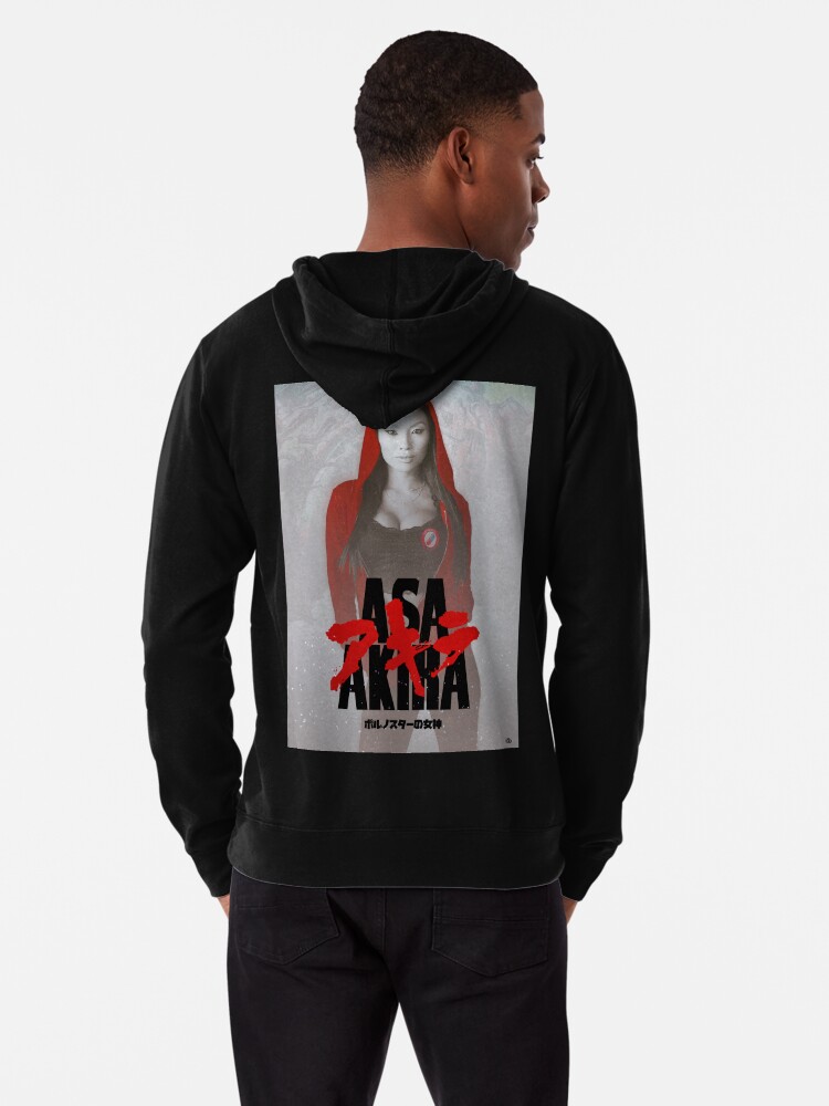 Asa Akira The Animation Lightweight Hoodie for Sale by Redlemon Designs Redbubble