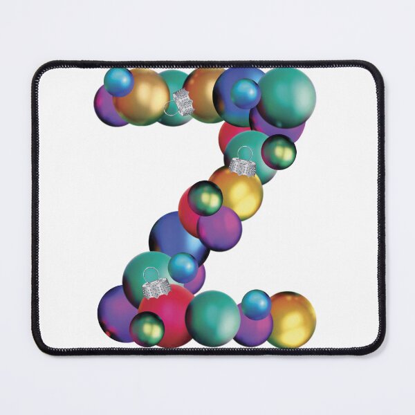 CHRISTMAS LETTER Z Mouse Pad