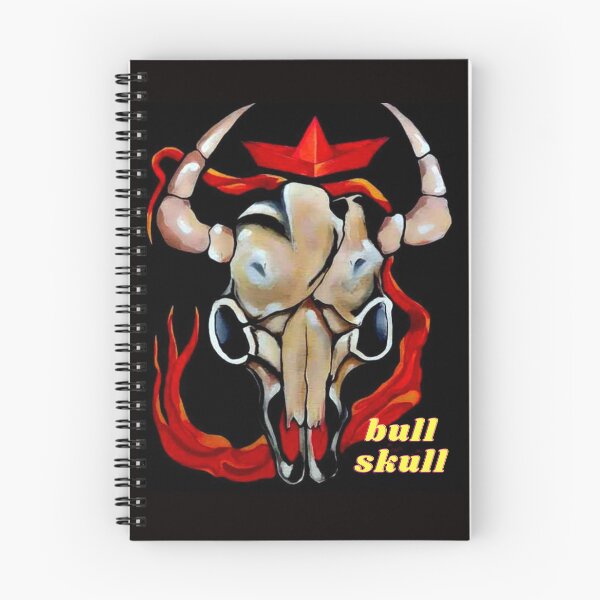 Item preview, bull skull designed and sold by LMartist-Greece.