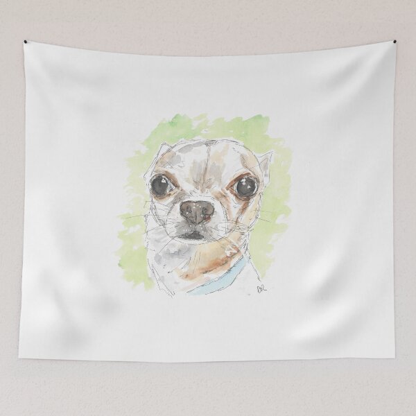 Item preview, Chihuahua drawing designed and sold by DebTheZeb.